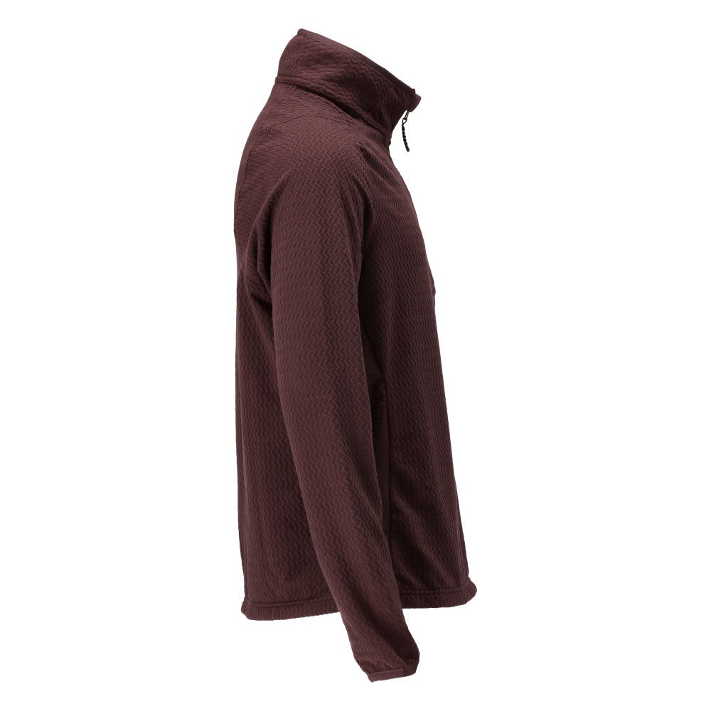 Microfleece-neulepusero, jossa lyhyt vetoketjullinen microfleece-takki