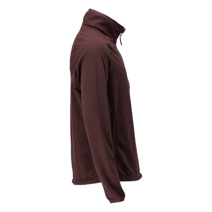 Microfleece-neulepusero, jossa lyhyt vetoketjullinen microfleece-takki