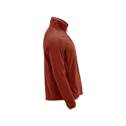 Microfleece-neulepusero, jossa lyhyt vetoketjullinen microfleece-takki