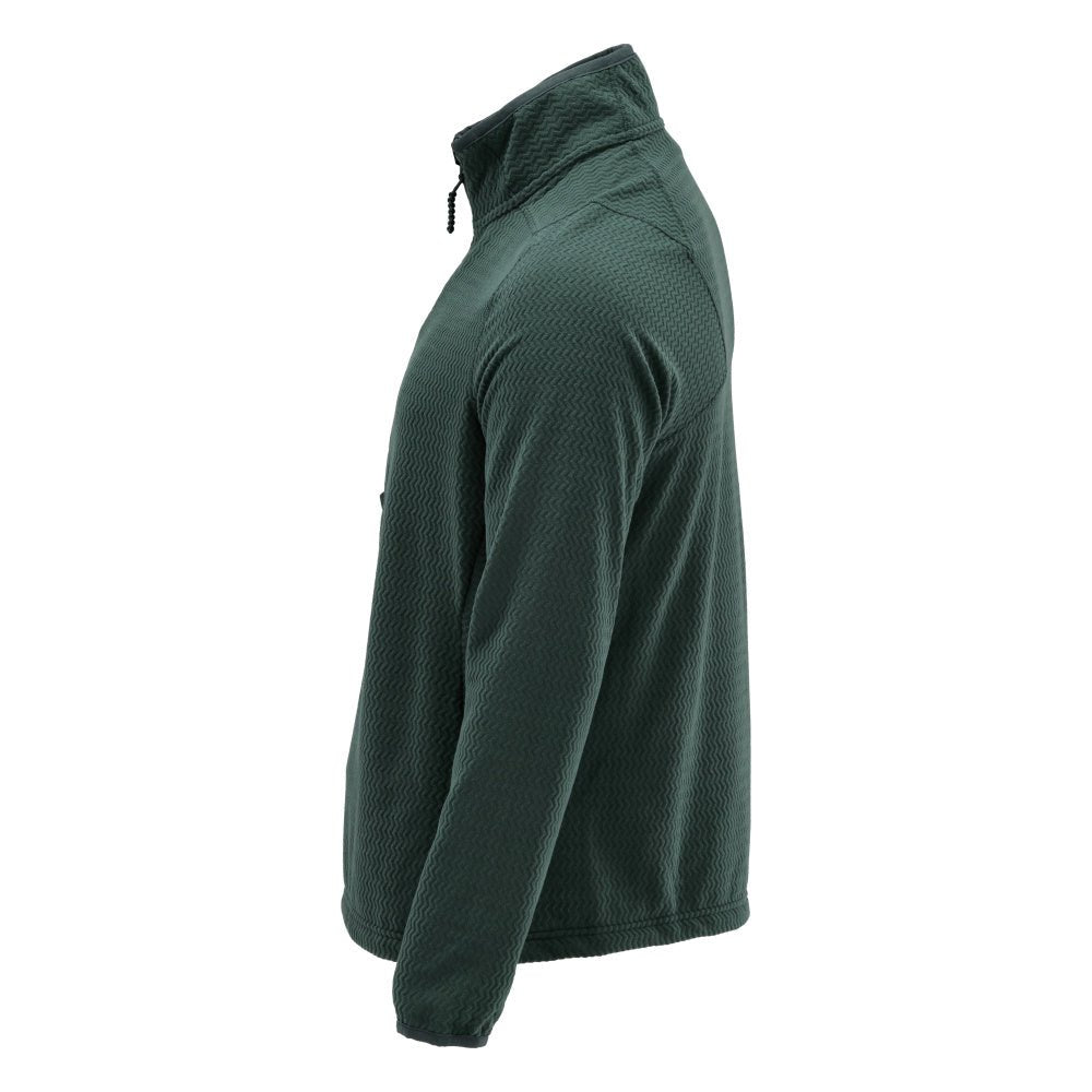 Microfleece-neulepusero, jossa lyhyt vetoketjullinen microfleece-takki