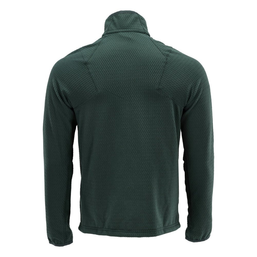 Microfleece-neulepusero, jossa lyhyt vetoketjullinen microfleece-takki