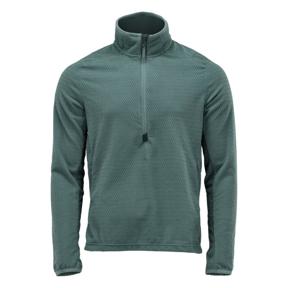 Microfleece-neulepusero, jossa lyhyt vetoketjullinen microfleece-takki