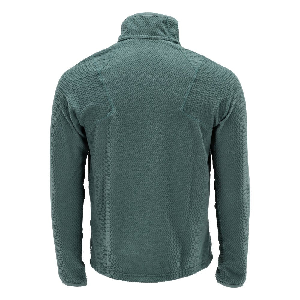 Microfleece-neulepusero, jossa lyhyt vetoketjullinen microfleece-takki