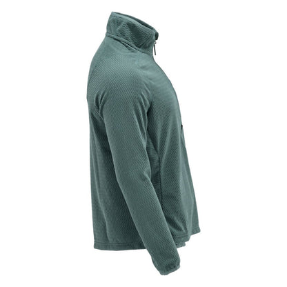 Microfleece-neulepusero, jossa lyhyt vetoketjullinen microfleece-takki