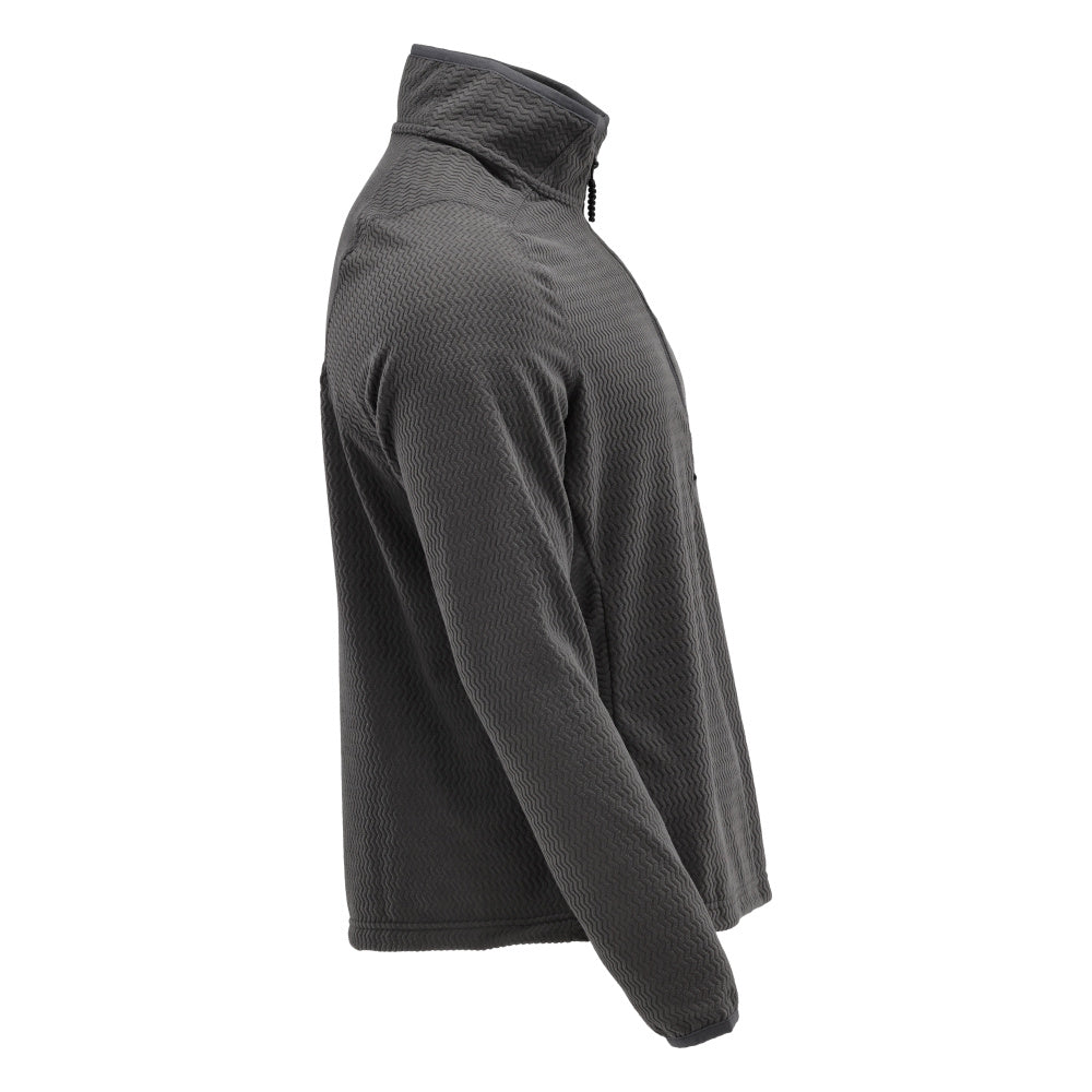 Microfleece-neulepusero, jossa lyhyt vetoketjullinen microfleece-takki