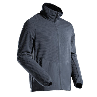 Microfleece-neulepusero, jossa vetoketjullinen microfleece-takki