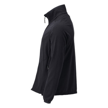Microfleece-neulepusero, jossa vetoketjullinen microfleece-takki