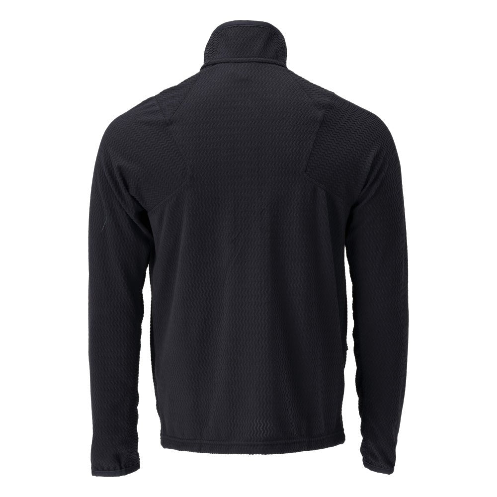 Microfleece-neulepusero, jossa vetoketjullinen microfleece-takki
