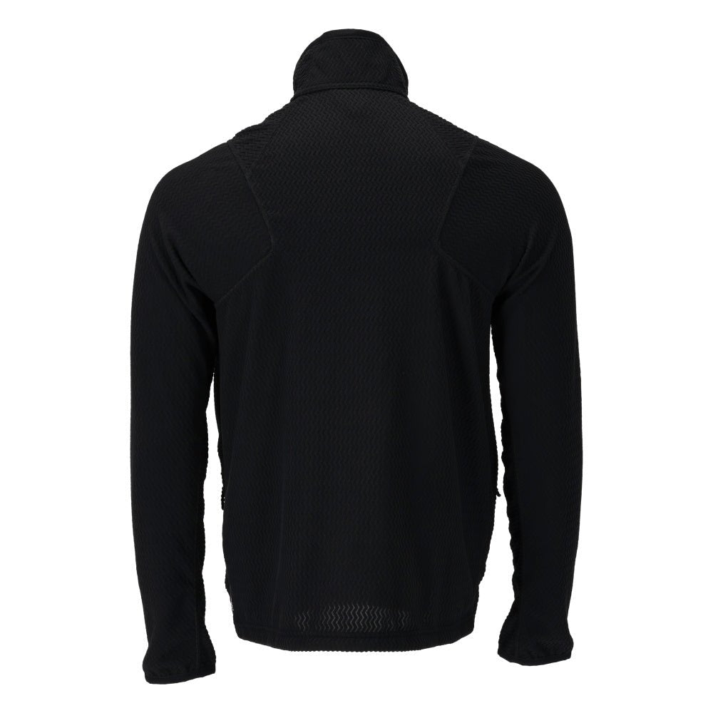 Microfleece-neulepusero, jossa vetoketjullinen microfleece-takki