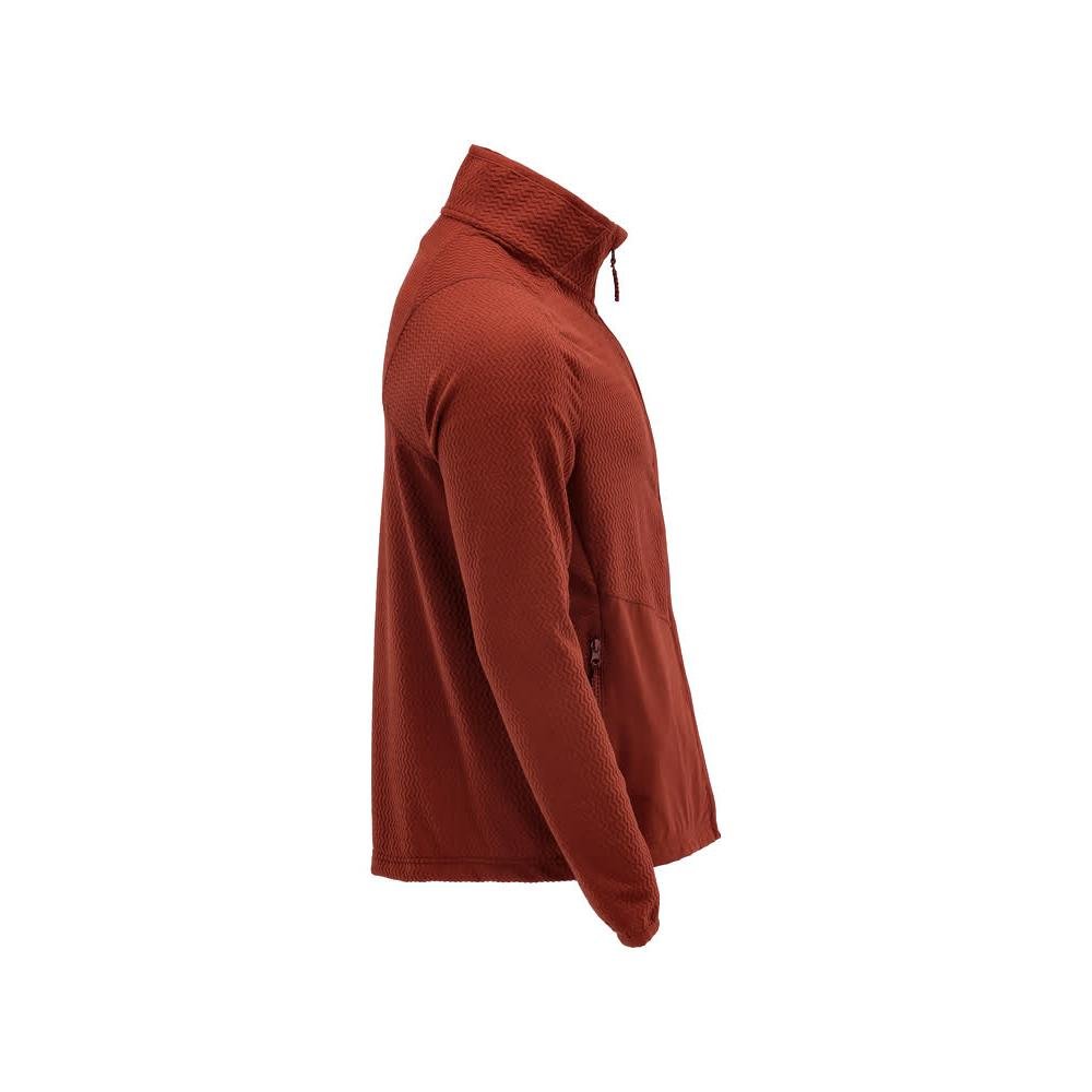 Microfleece-neulepusero, jossa vetoketjullinen microfleece-takki