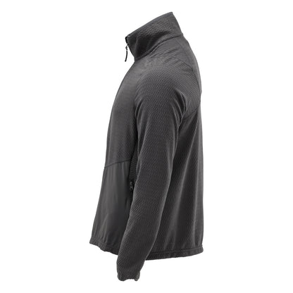 Microfleece-neulepusero, jossa vetoketjullinen microfleece-takki
