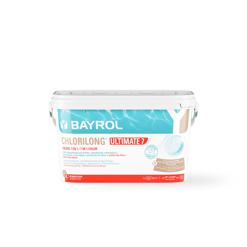 BAYROL Chlorilong® ULTIMATE7 kaksifaasiset klooritabletit 7 toiminnolla