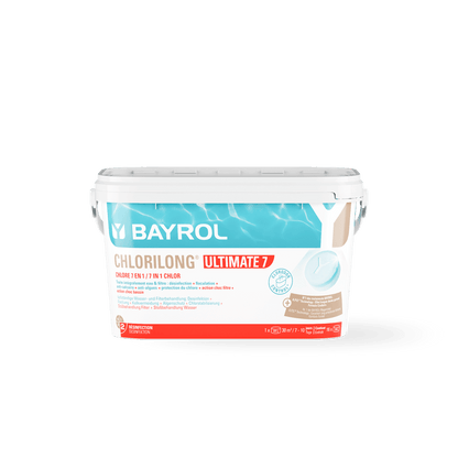 BAYROL Chlorilong® ULTIMATE7 kaksifaasiset klooritabletit 7 toiminnolla