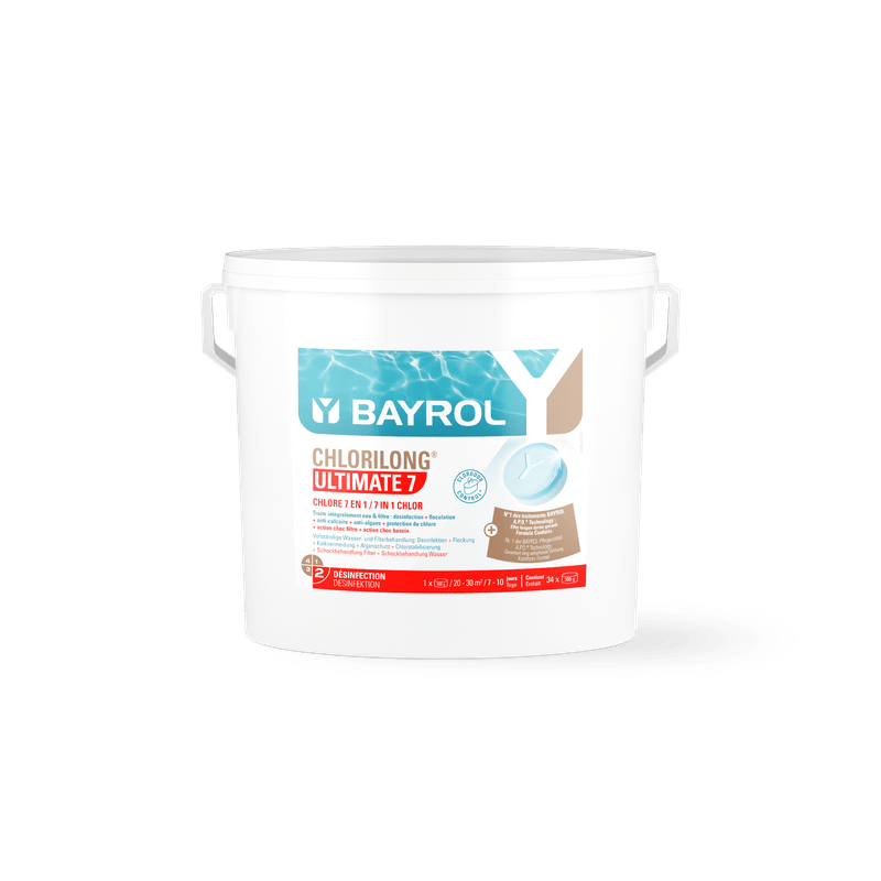 BAYROL Chlorilong® ULTIMATE7 kaksifaasiset klooritabletit 7 toiminnolla