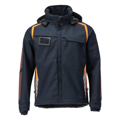 Soft Shell -takki hupulla Soft Shell -takki