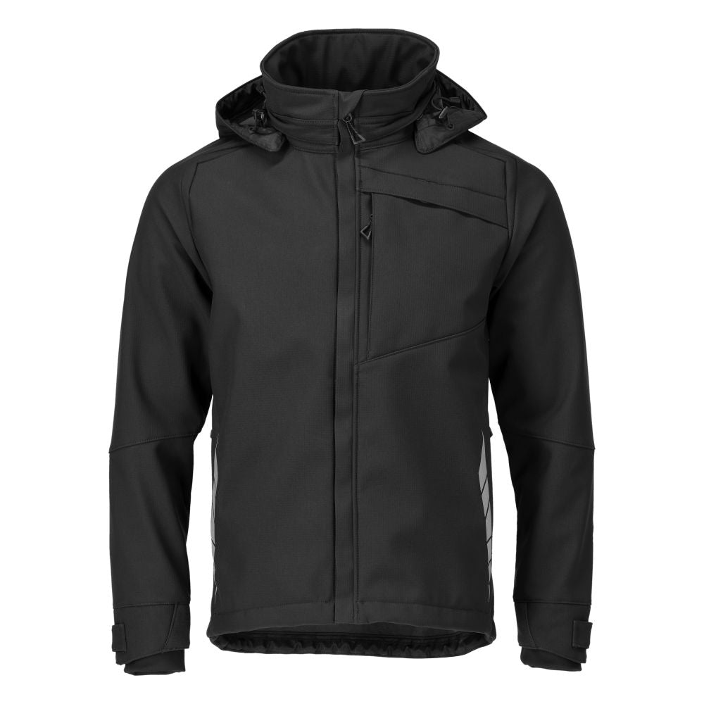 Soft Shell -takki hupulla Soft Shell -takki