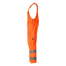 Dungarees, polvitaskut, joustavat sisäosat Dungarees, hi-vis oranssi