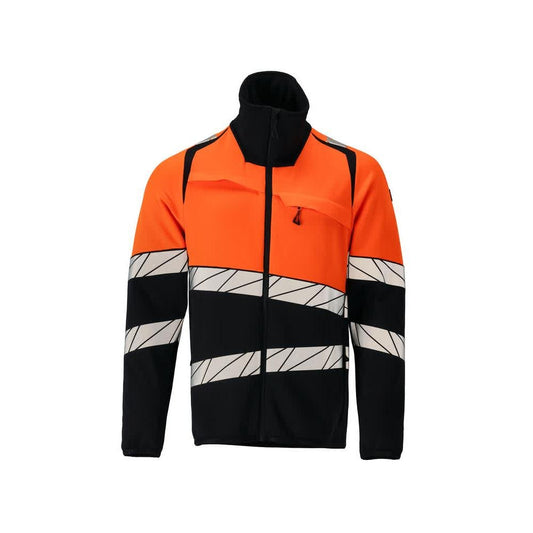 Fleece-villapaita vetoketjulla mikrofleece-takki