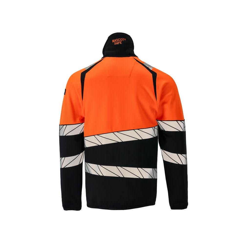 Fleece-villapaita vetoketjulla mikrofleece-takki