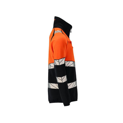 Fleece-villapaita vetoketjulla mikrofleece-takki