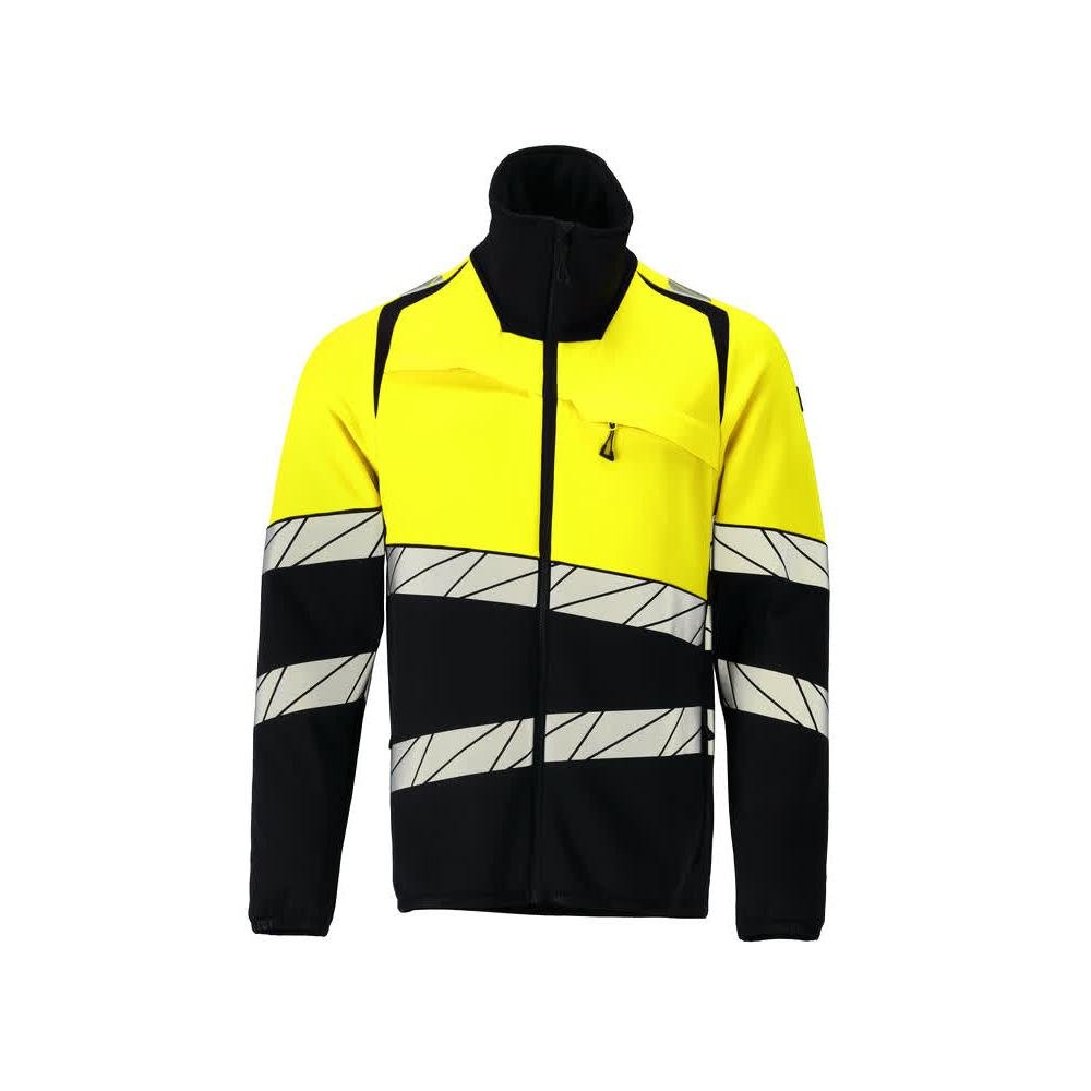 Fleece-villapaita vetoketjulla mikrofleece-takki