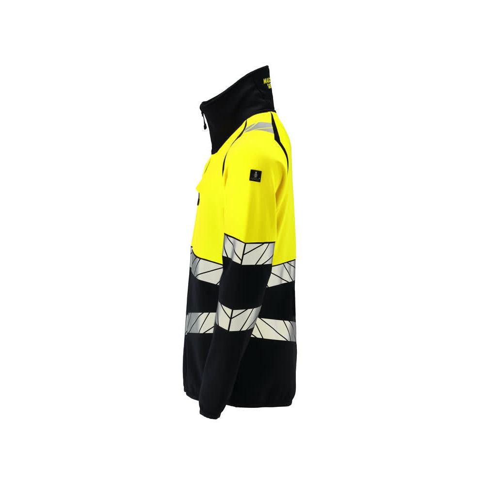 Fleece-villapaita vetoketjulla mikrofleece-takki