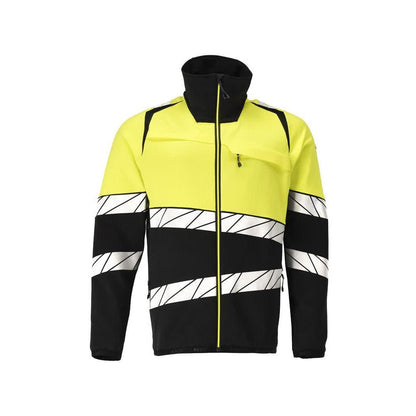 Fleece-villapaita vetoketjulla mikrofleece-takki