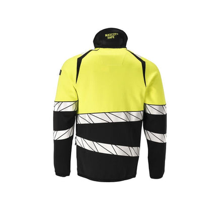 Fleece-villapaita vetoketjulla mikrofleece-takki