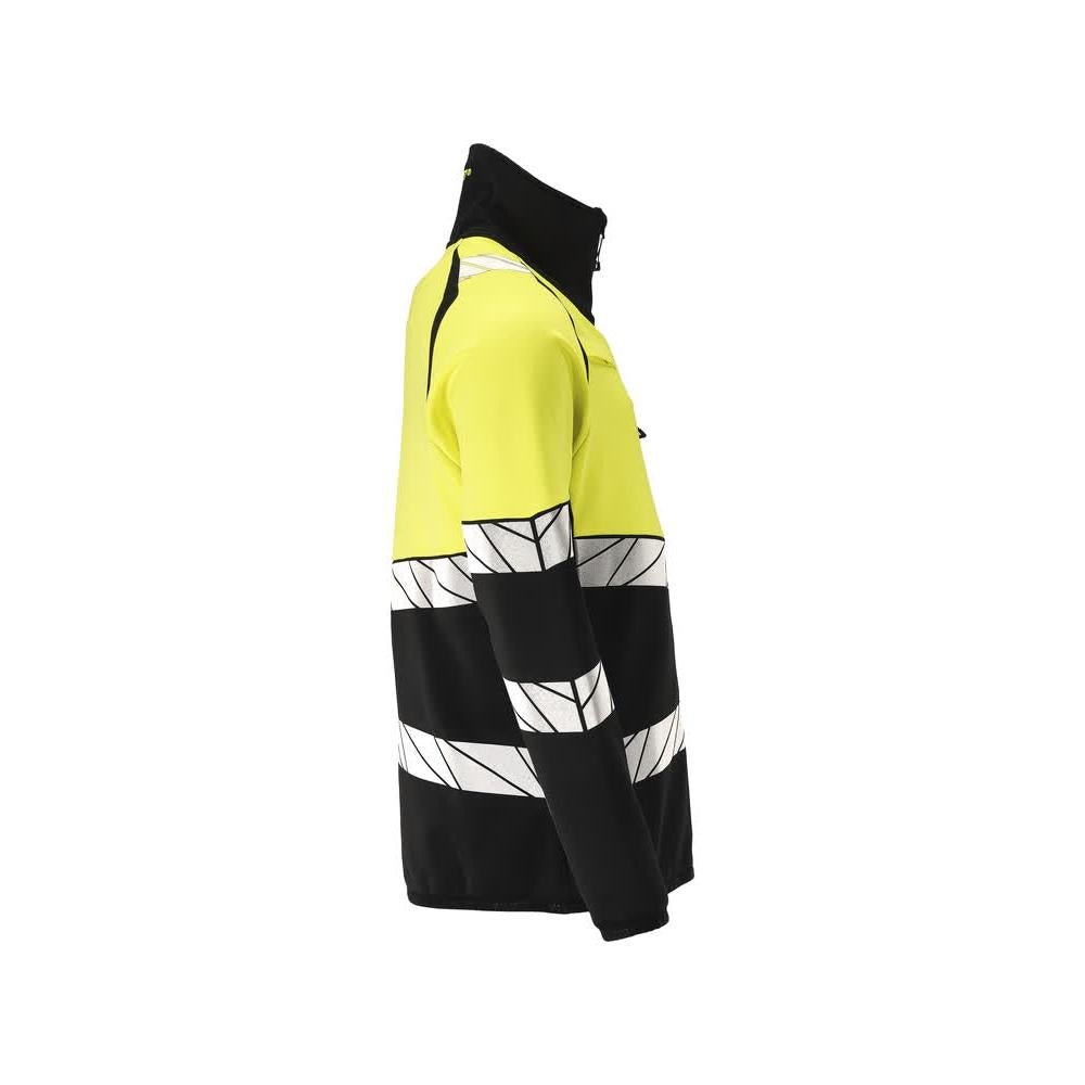 Fleece-villapaita vetoketjulla mikrofleece-takki