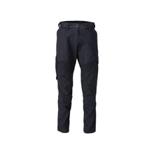 Housut polvitaskuilla, naisten housut, musta-sininen