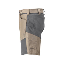 Shortsit, kevyet shortsit, tumma hiekkabeige/antrasiitinharmaa