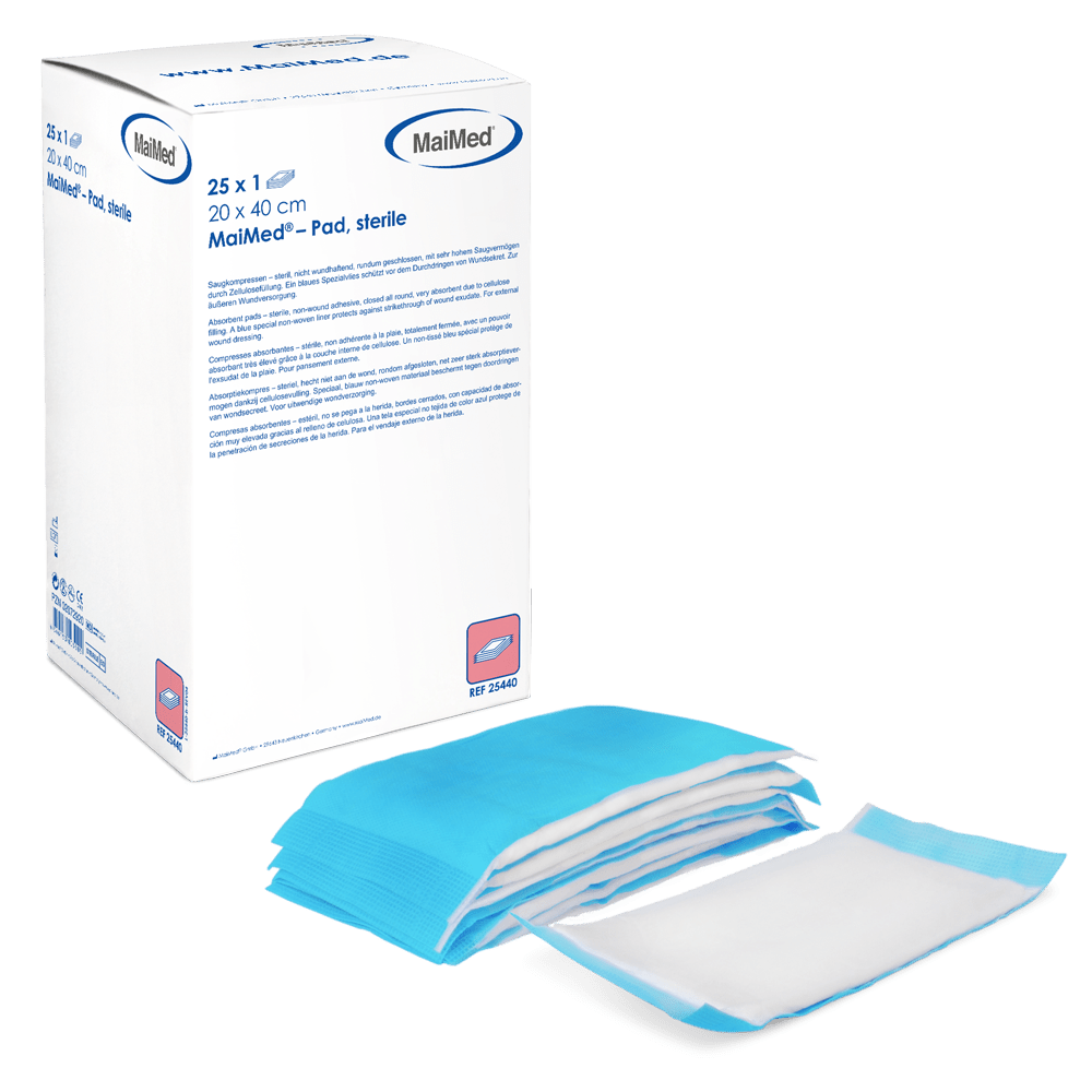 MaiMed-Pad-steriilit imukykyiset kompressit