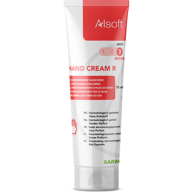 Saraya Alsoft Hand Creme R – korjaus