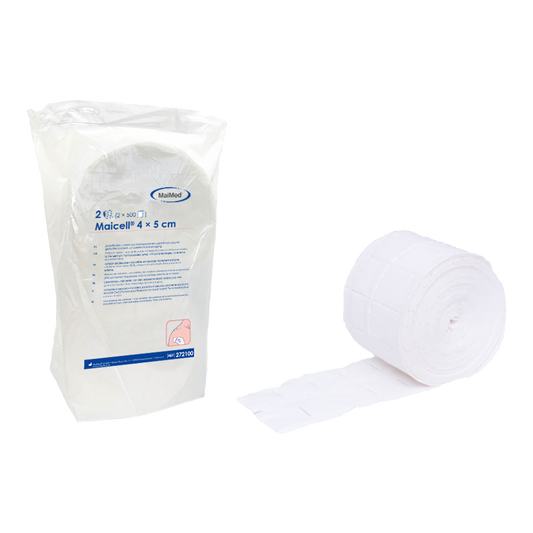 Maicell ei-steriilit 4x5cm selluloosapuikot, 2x500 kpl/pakkaus. | Pakkaus (1000 kpl)