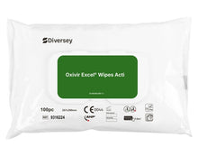 Oxivir® Excel Wipe Acti desinfiointipyyhkeet, joilla on laaja vaikutus | Pakkaus (100 pyyhettä)