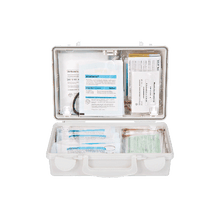 Erste-Hilfe-Koffer QUICK-CD weiss mit Füllung Standard DIN 13157