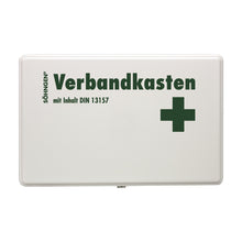 Ensiapulaukku KIEL KU-valkoinen, vakiovarustuksella, standardi DIN 13157