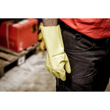 NITRAS YELLOW CLEANER, kemikaalisuojakäsineet, keltainen