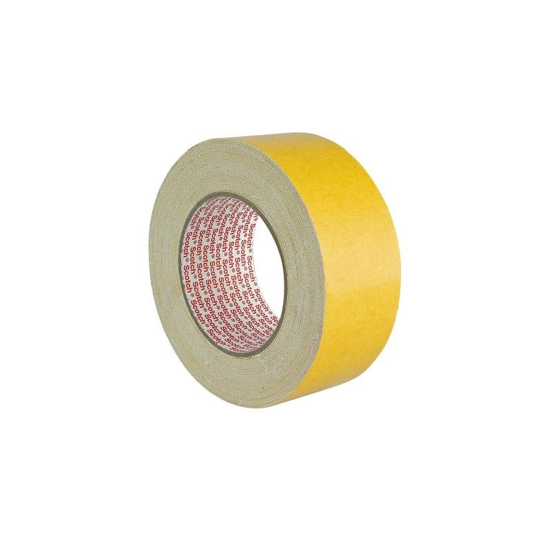 3M™ kaksipuolinen teippi 9191, valkoinen, 50 mm x 25 m, 0,26 mm, läpipainopakkaus | Pakkaus (1 rulla)