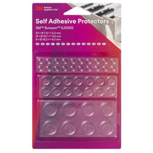 3M™ Bumpon™ SJ5300BL elastinen puskuriminipakkaus (20x SJ5302, 14x SJ5312, 8x SJ5344), läpinäkyvä | Pakkaus (1 setti)