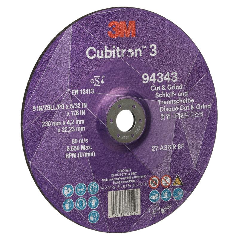 3M™ Cubitron™ 3 Cut and Grind hiomalaikka