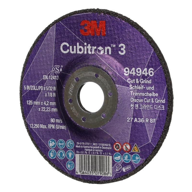 3M™ Cubitron™ 3 Cut and Grind hiomalaikka