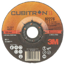 3M™ Cubitron™ II Cut & Grind -hiomalaikka, T27, 125mm x 4mm x 22mm, 36+ | Pakkaus (10 kpl)