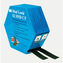 3M™ Dual Lock™ joustava neppari SJ3550CF, MINI viite 345184518, musta, 25mm x 5m | Pakkaus (1 kpl)
