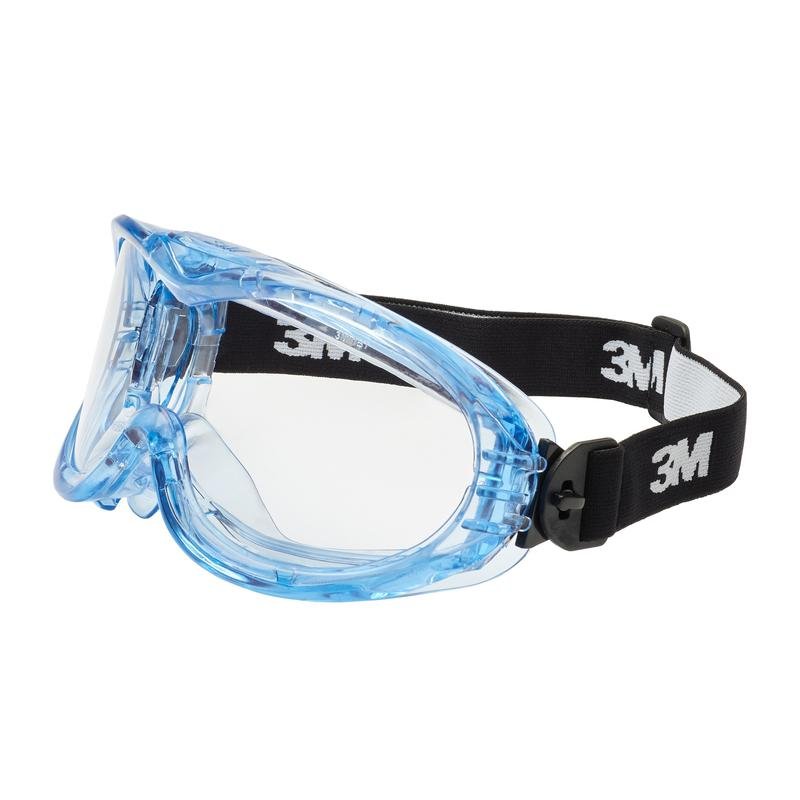 3M™ Fahrenheit™ Full Vision -suojalasit, epäsuora ilmanvaihto, naarmuuntumaton pinnoite, kirkas polykarbonaattilinssi, 71360-00012, 10 per pakkaus | Pakkaus (1 kpl)