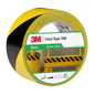 3M™ vaaramerkintäteippi 766i, keltainen/musta, 50 mm x 33 m, yksittäin pakattu | Pakkaus (1 rulla)