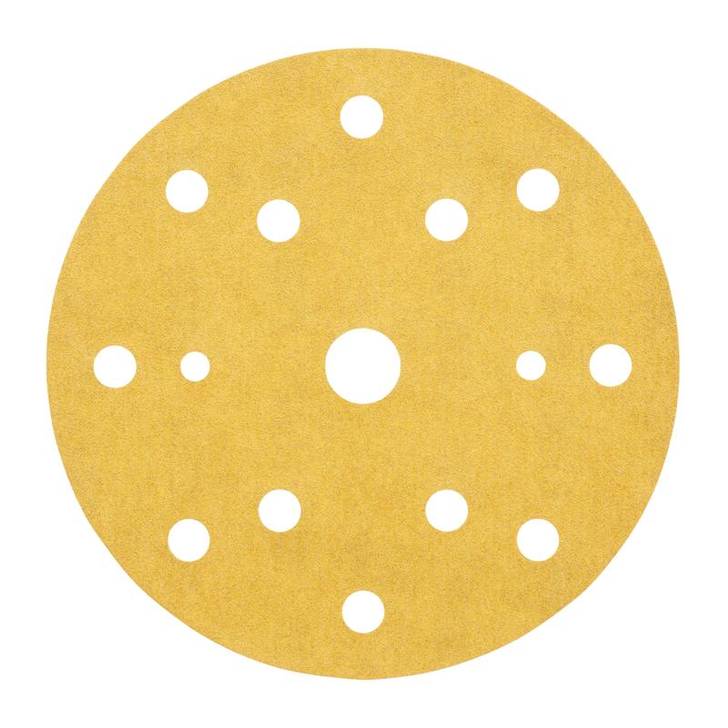 3M™ Hookit™ -paperilevy 255P, 152mm, 15-reikäinen, P80 | Pakkaus (100 kpl)