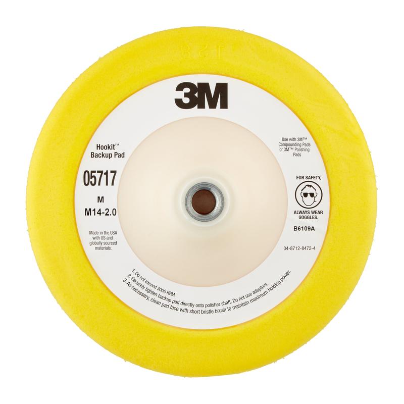 3M™ Hookit™ hiomatyyny, 178 mm, M14-2.01, 05717M | Pakkaus (1 kpl)