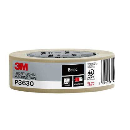 3M™ Painter's Masking Tape P3630, maalarinteippi tarkkaan maalaukseen