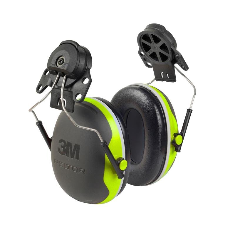 3M™ PELTOR™ kuulosuojaimet, hyvin näkyvä väri, kypäräkiinnitys, X4P3 | Pakkaus (1 kpl)